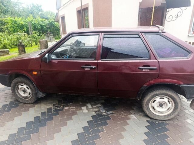 Червоний ВАЗ 2109, об'ємом двигуна 1.6 л та пробігом 208 тис. км за 1500 $, фото 1 на Automoto.ua