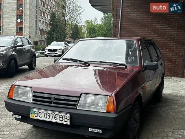Красный ВАЗ 2109, объемом двигателя 1.6 л и пробегом 283 тыс. км за 900 $, фото 1 на Automoto.ua