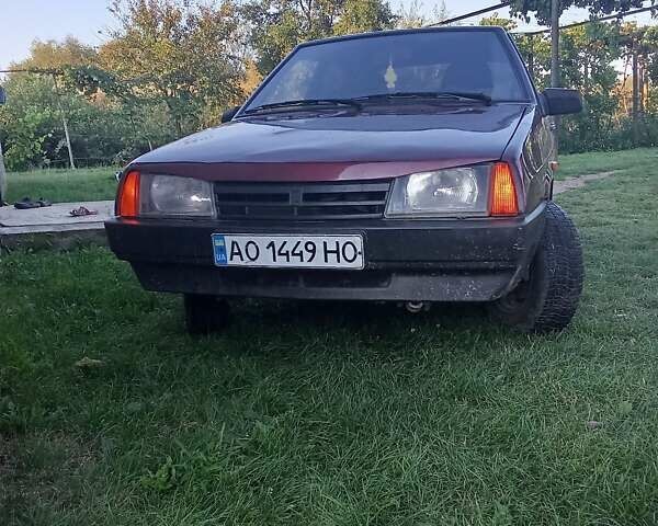 Червоний ВАЗ 2109, об'ємом двигуна 1.5 л та пробігом 276 тис. км за 900 $, фото 1 на Automoto.ua