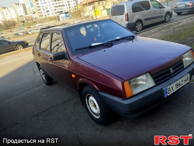 Червоний ВАЗ 2109, об'ємом двигуна 1.6 л та пробігом 249 тис. км за 1300 $, фото 1 на Automoto.ua