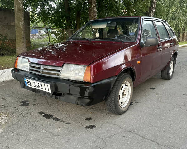 Червоний ВАЗ 2109, об'ємом двигуна 1.6 л та пробігом 200 тис. км за 1550 $, фото 1 на Automoto.ua