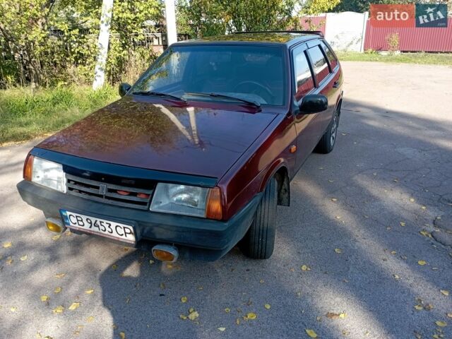 Червоний ВАЗ 2109, об'ємом двигуна 1.6 л та пробігом 106 тис. км за 2000 $, фото 1 на Automoto.ua