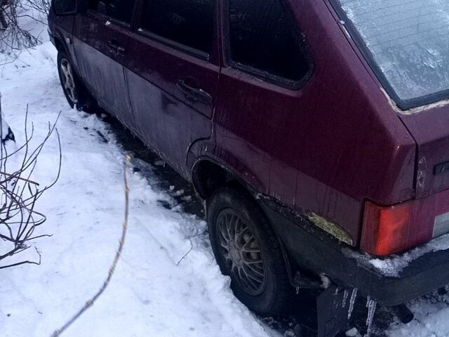 Червоний ВАЗ 2109, об'ємом двигуна 1.6 л та пробігом 210 тис. км за 1500 $, фото 1 на Automoto.ua