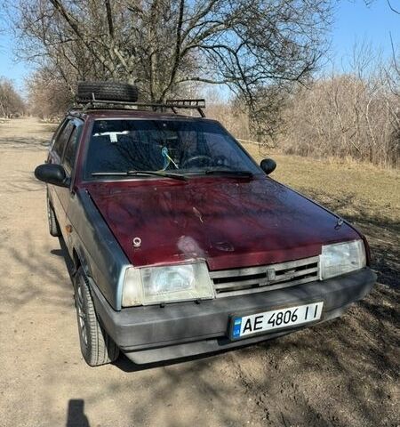 Красный ВАЗ 2109, объемом двигателя 1.6 л и пробегом 208 тыс. км за 1400 $, фото 1 на Automoto.ua