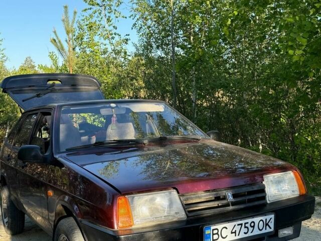 Красный ВАЗ 2109, объемом двигателя 1.5 л и пробегом 113 тыс. км за 1400 $, фото 1 на Automoto.ua