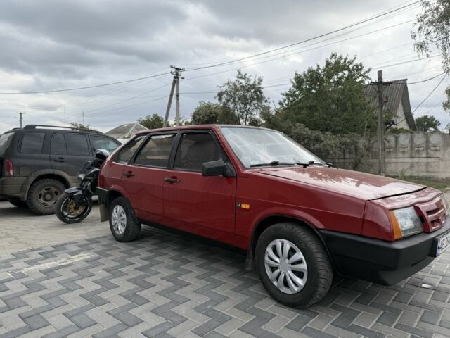 Красный ВАЗ 2109, объемом двигателя 1.3 л и пробегом 173 тыс. км за 1300 $, фото 1 на Automoto.ua