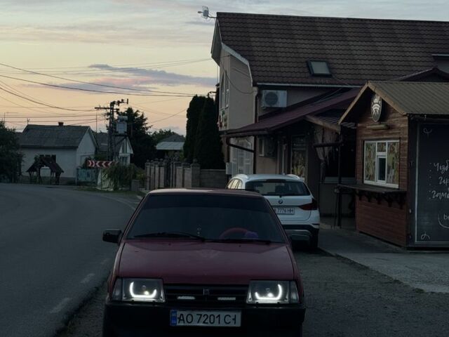 Красный ВАЗ 2109, объемом двигателя 0 л и пробегом 400 тыс. км за 800 $, фото 1 на Automoto.ua