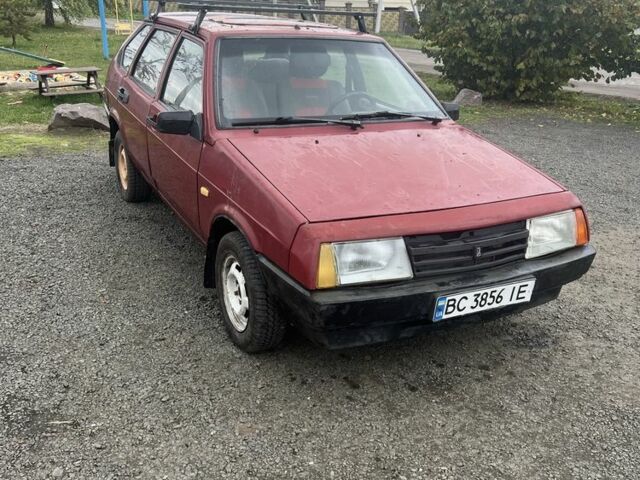 Красный ВАЗ 2109, объемом двигателя 1.5 л и пробегом 956 тыс. км за 850 $, фото 1 на Automoto.ua