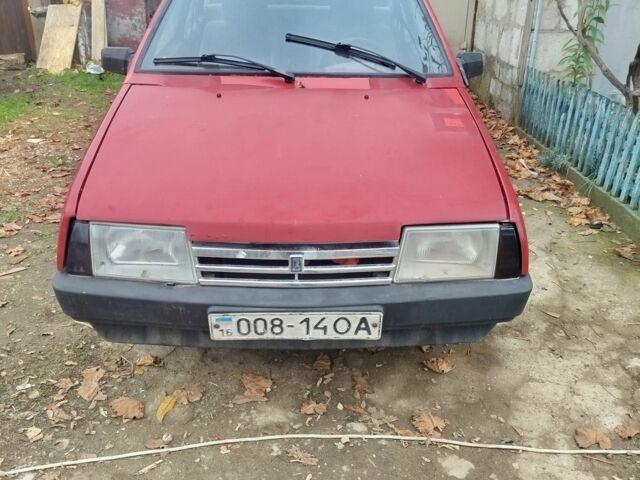 Красный ВАЗ 2109, объемом двигателя 0 л и пробегом 632 тыс. км за 1073 $, фото 1 на Automoto.ua