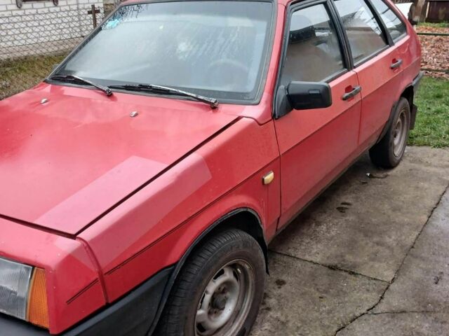 Красный ВАЗ 2109, объемом двигателя 0 л и пробегом 1 тыс. км за 1188 $, фото 1 на Automoto.ua