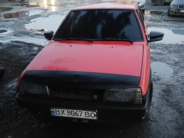 Червоний ВАЗ 2109, об'ємом двигуна 0 л та пробігом 123 тис. км за 650 $, фото 1 на Automoto.ua