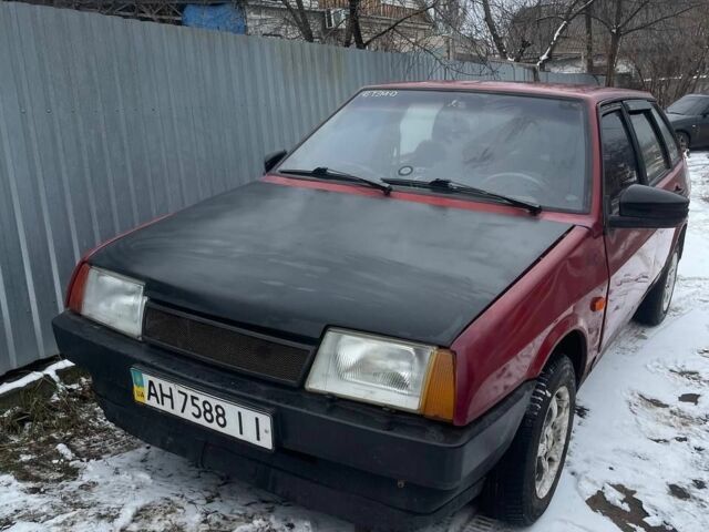 Червоний ВАЗ 2109, об'ємом двигуна 1.5 л та пробігом 321 тис. км за 687 $, фото 1 на Automoto.ua
