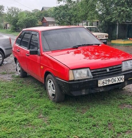 Червоний ВАЗ 2109, об'ємом двигуна 1 л та пробігом 120 тис. км за 800 $, фото 1 на Automoto.ua