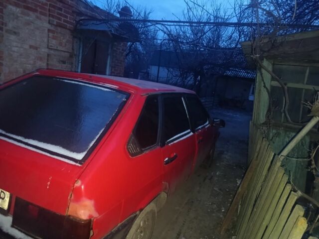 Красный ВАЗ 2109, объемом двигателя 1.3 л и пробегом 3 тыс. км за 349 $, фото 1 на Automoto.ua