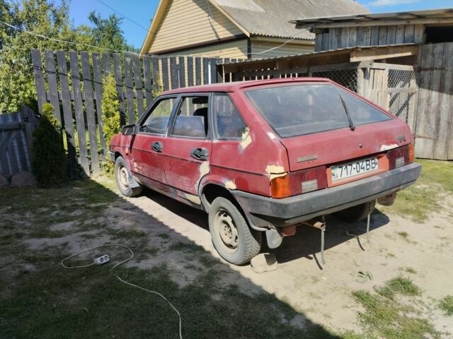 Червоний ВАЗ 2109, об'ємом двигуна 1 л та пробігом 35 тис. км за 550 $, фото 1 на Automoto.ua