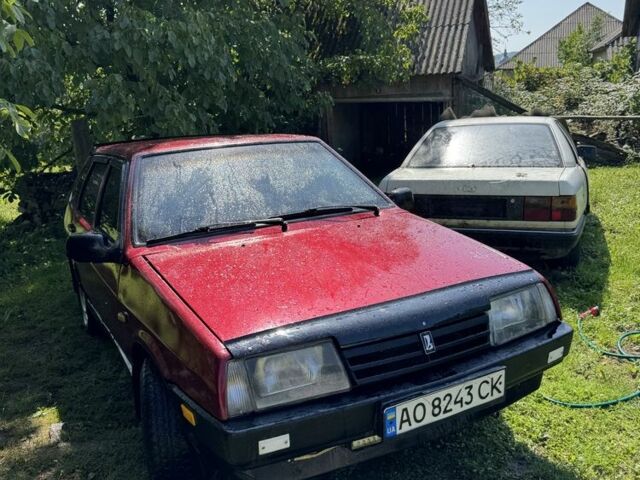 Красный ВАЗ 2109, объемом двигателя 1.5 л и пробегом 2 тыс. км за 1100 $, фото 1 на Automoto.ua