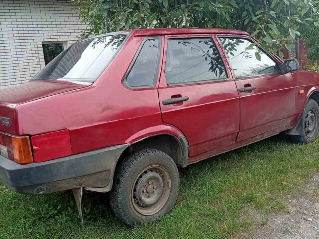 Красный ВАЗ 2109, объемом двигателя 1.5 л и пробегом 1 тыс. км за 788 $, фото 1 на Automoto.ua