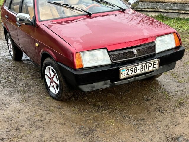 Красный ВАЗ 2109, объемом двигателя 1.6 л и пробегом 3 тыс. км за 750 $, фото 1 на Automoto.ua