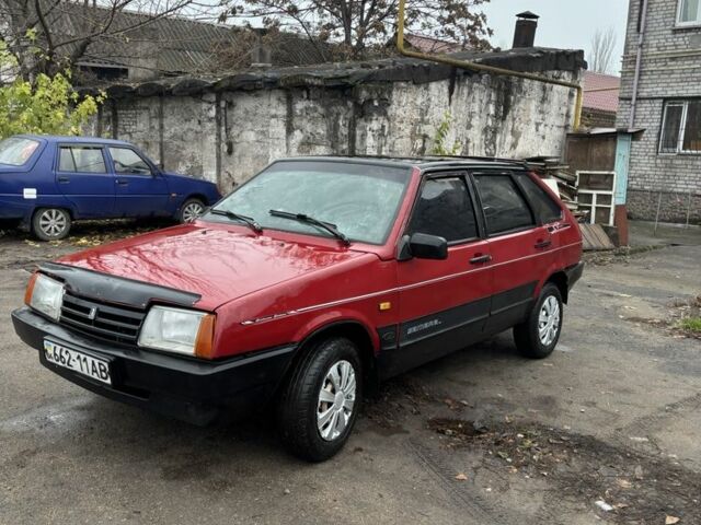 Червоний ВАЗ 2109, об'ємом двигуна 1.5 л та пробігом 363 тис. км за 499 $, фото 1 на Automoto.ua