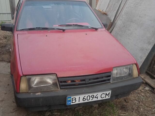 Червоний ВАЗ 2109, об'ємом двигуна 1.5 л та пробігом 200 тис. км за 850 $, фото 1 на Automoto.ua