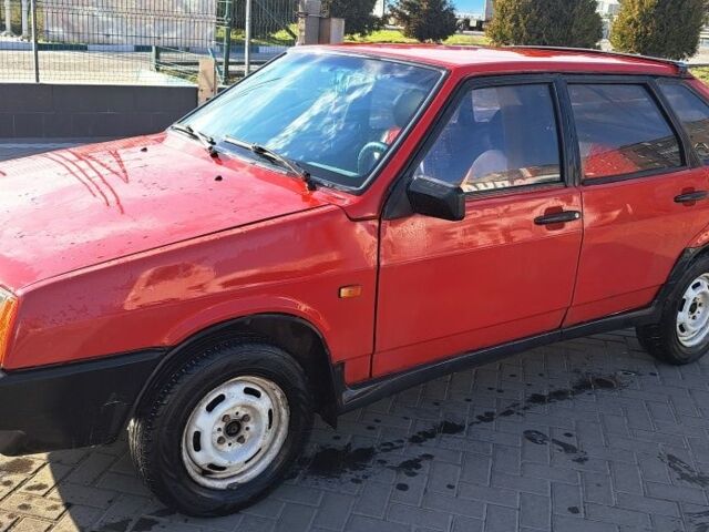 Красный ВАЗ 2109, объемом двигателя 1.5 л и пробегом 100 тыс. км за 1500 $, фото 1 на Automoto.ua