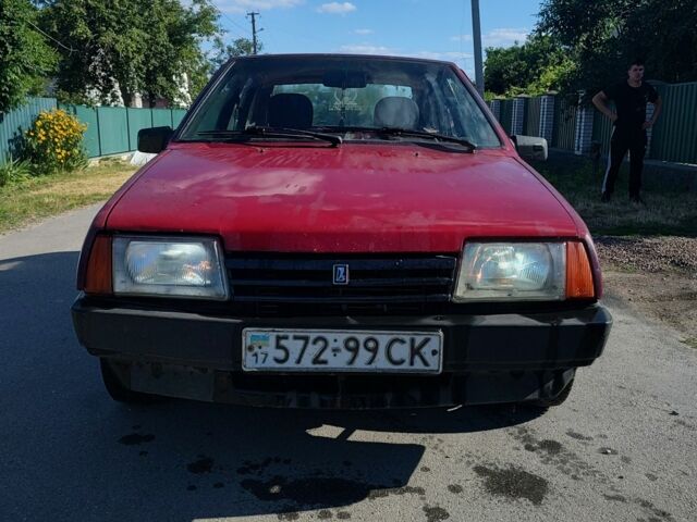 Красный ВАЗ 2109, объемом двигателя 1.5 л и пробегом 2 тыс. км за 764 $, фото 1 на Automoto.ua