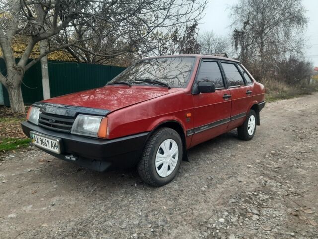 Красный ВАЗ 2109, объемом двигателя 0 л и пробегом 200 тыс. км за 900 $, фото 1 на Automoto.ua