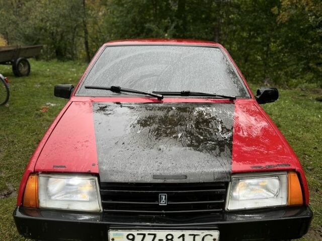 Красный ВАЗ 2109, объемом двигателя 1.5 л и пробегом 3 тыс. км за 600 $, фото 1 на Automoto.ua