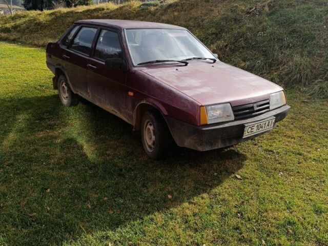 Красный ВАЗ 2109, объемом двигателя 1.6 л и пробегом 228 тыс. км за 1001 $, фото 1 на Automoto.ua