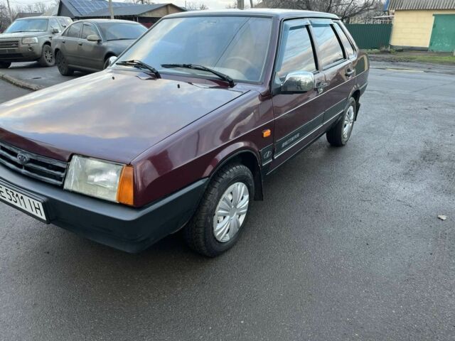 Червоний ВАЗ 2109, об'ємом двигуна 1 л та пробігом 222 тис. км за 1450 $, фото 1 на Automoto.ua