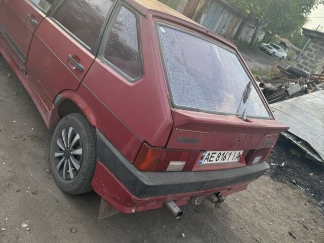 Красный ВАЗ 2109, объемом двигателя 1.3 л и пробегом 1 тыс. км за 600 $, фото 1 на Automoto.ua