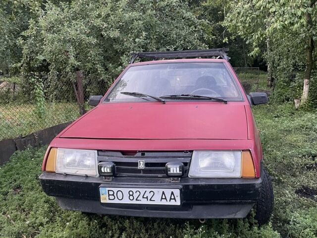 Красный ВАЗ 2109, объемом двигателя 1.3 л и пробегом 80 тыс. км за 700 $, фото 1 на Automoto.ua
