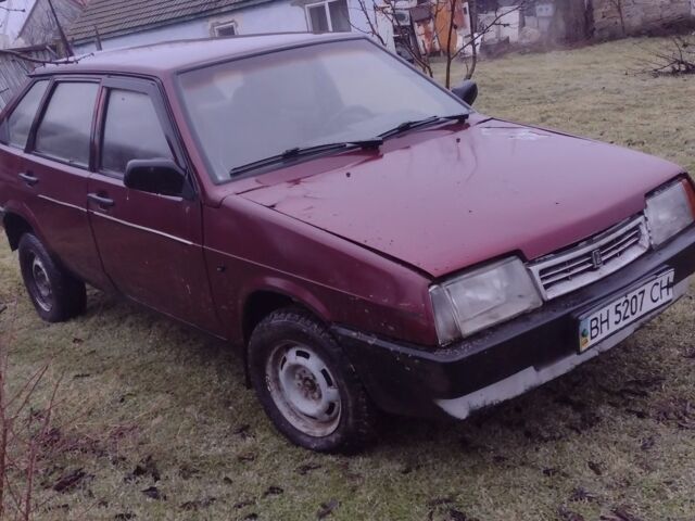 Красный ВАЗ 2109, объемом двигателя 0 л и пробегом 158 тыс. км за 650 $, фото 1 на Automoto.ua