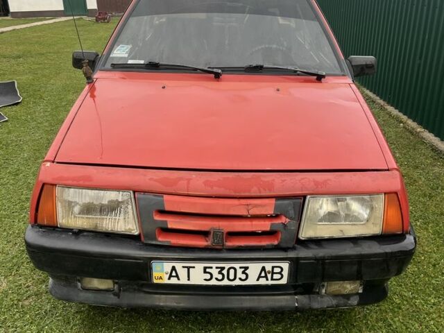 Красный ВАЗ 2109, объемом двигателя 1.3 л и пробегом 250 тыс. км за 700 $, фото 1 на Automoto.ua