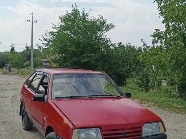 Червоний ВАЗ 2109, об'ємом двигуна 1.5 л та пробігом 200 тис. км за 451 $, фото 1 на Automoto.ua