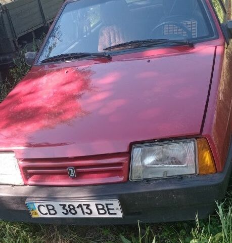 Красный ВАЗ 2109, объемом двигателя 1.1 л и пробегом 350 тыс. км за 1500 $, фото 1 на Automoto.ua