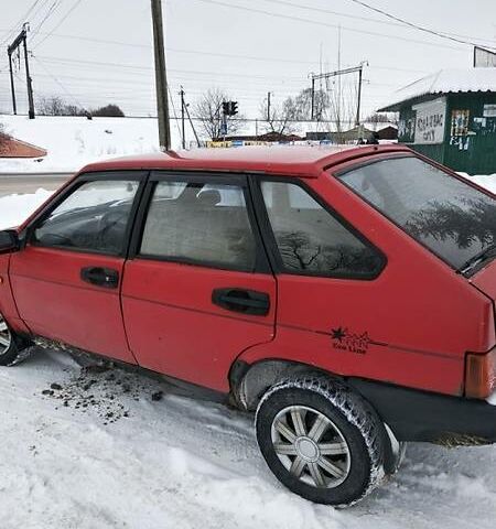 Червоний ВАЗ 2109, об'ємом двигуна 13 л та пробігом 1 тис. км за 1250 $, фото 1 на Automoto.ua