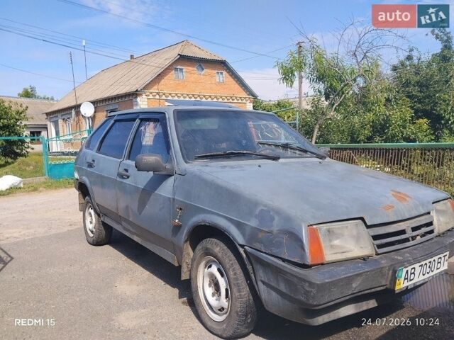 Серый ВАЗ 2109, объемом двигателя 1.3 л и пробегом 100 тыс. км за 350 $, фото 1 на Automoto.ua