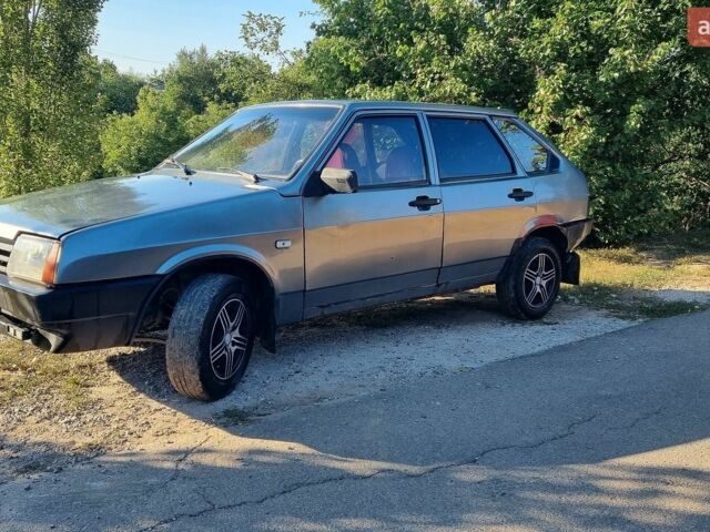 Сірий ВАЗ 2109, об'ємом двигуна 1.5 л та пробігом 130 тис. км за 1000 $, фото 1 на Automoto.ua