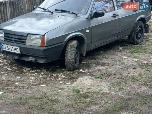 Сірий ВАЗ 2109, об'ємом двигуна 1.5 л та пробігом 250 тис. км за 700 $, фото 1 на Automoto.ua