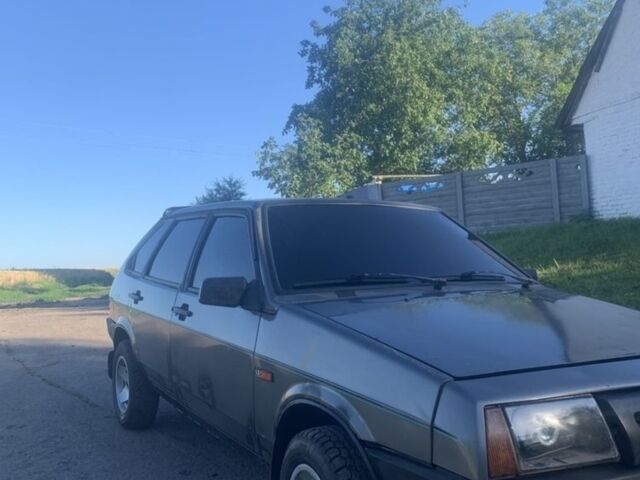 Сірий ВАЗ 2109, об'ємом двигуна 1.3 л та пробігом 10 тис. км за 1000 $, фото 1 на Automoto.ua