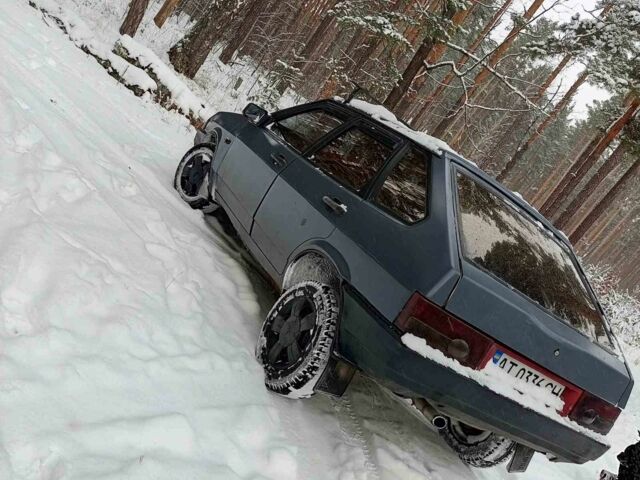 Сірий ВАЗ 2109, об'ємом двигуна 1.5 л та пробігом 198 тис. км за 463 $, фото 1 на Automoto.ua