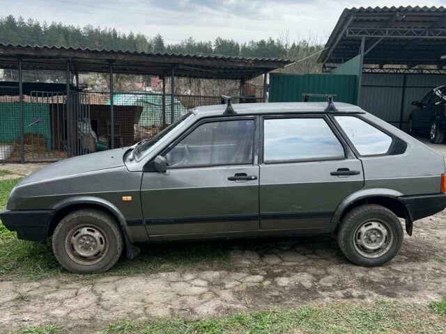 Сірий ВАЗ 2109, об'ємом двигуна 1.5 л та пробігом 74 тис. км за 1100 $, фото 1 на Automoto.ua