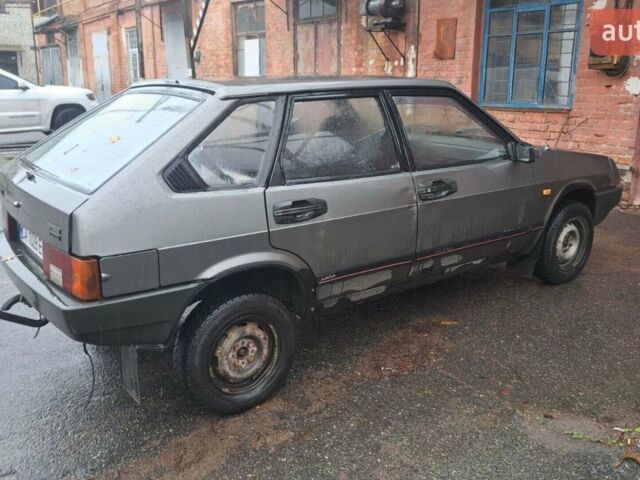 Сірий ВАЗ 2109, об'ємом двигуна 1.5 л та пробігом 20 тис. км за 1200 $, фото 1 на Automoto.ua