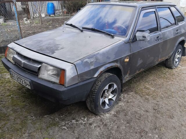 Сірий ВАЗ 2109, об'ємом двигуна 1.3 л та пробігом 72 тис. км за 1200 $, фото 1 на Automoto.ua