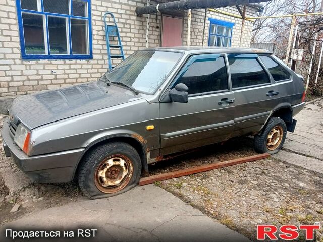 Серый ВАЗ 2109, объемом двигателя 1.3 л и пробегом 200 тыс. км за 500 $, фото 1 на Automoto.ua
