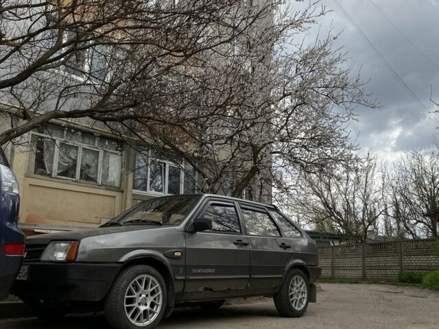 Серый ВАЗ 2109, объемом двигателя 1.3 л и пробегом 190 тыс. км за 800 $, фото 1 на Automoto.ua