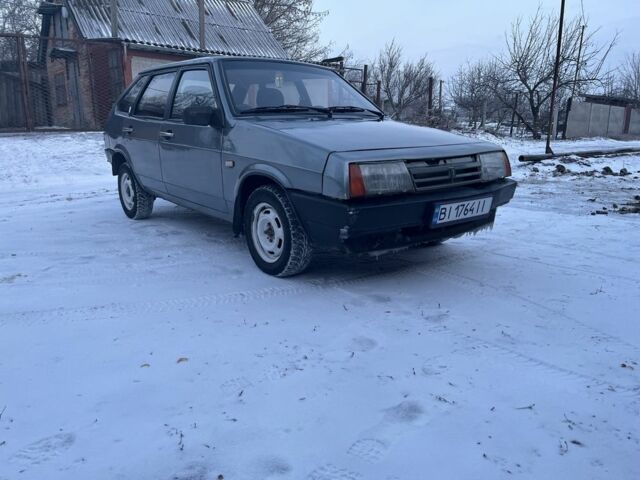 Сірий ВАЗ 2109, об'ємом двигуна 1.3 л та пробігом 200 тис. км за 800 $, фото 1 на Automoto.ua