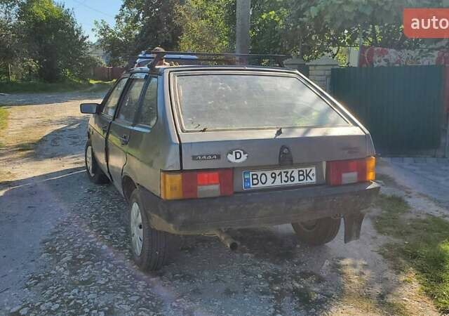 Серый ВАЗ 2109, объемом двигателя 1.5 л и пробегом 180 тыс. км за 1200 $, фото 1 на Automoto.ua