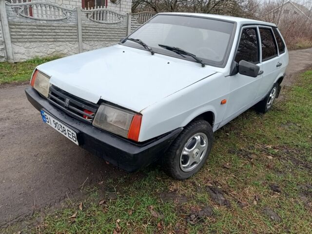 Серый ВАЗ 2109, объемом двигателя 1.5 л и пробегом 34 тыс. км за 676 $, фото 1 на Automoto.ua